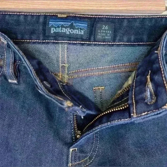 Patagonia women’s straight leg jeans  , sz 26 - Picture 2 of 6